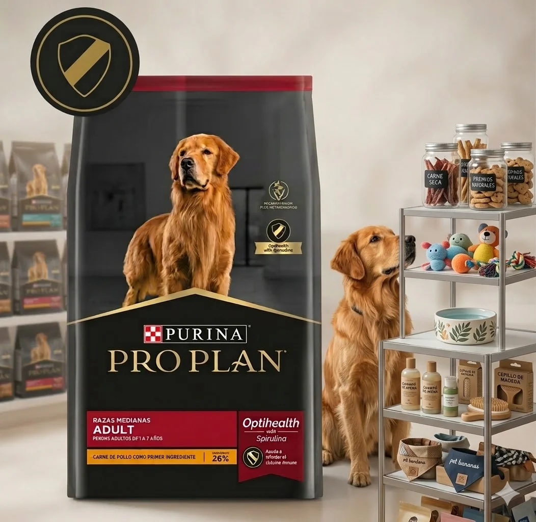 Alimentos para perros y gatos disponibles en clínica veterinaria