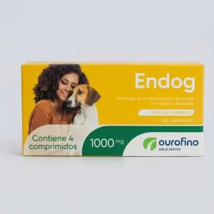 Endog 1000 mg vermífugo para perros