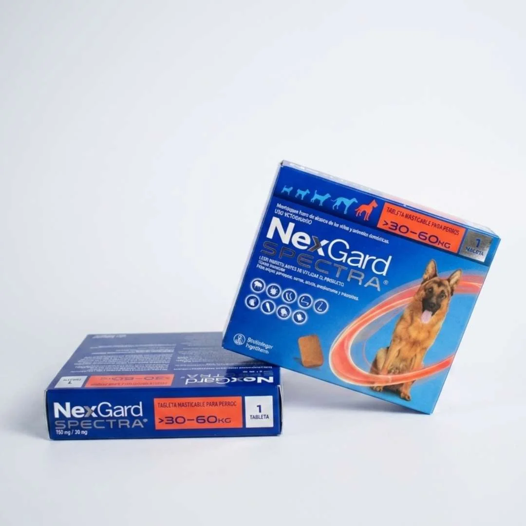 nexgard spectra 30 a 60 kg perros antipulgas bogota cpa