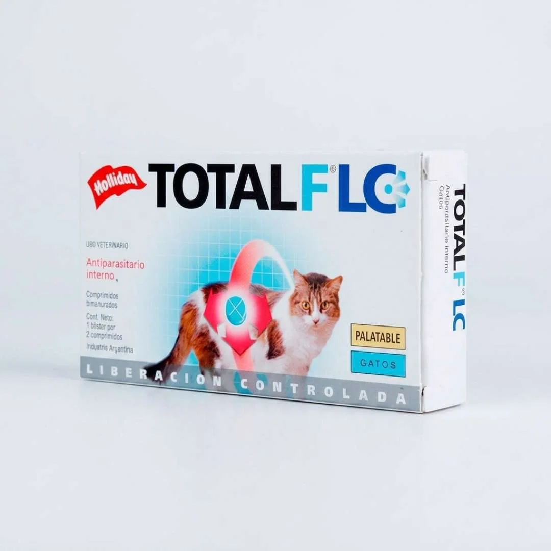 Total FLC antiparasitario interno para gatos