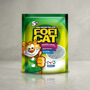 Arena sanitaria para gatos FofiCat de 5 kg
